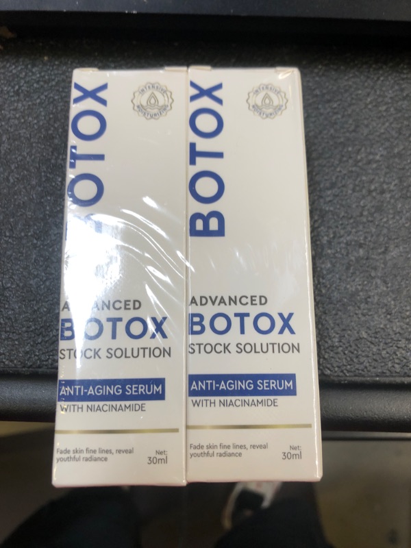 Photo 1 of 2 pack botox stock solution