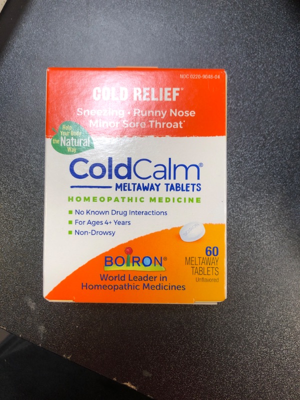 Photo 2 of Coldcalm Homeopathic Cold Medicine 6-2028