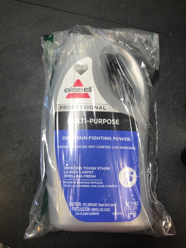 Photo 1 of Bissell Commercial-85T6-1 Carpet Cleaner, 52 fl oz Bottle, 4.5 to 5.5 pH,Green