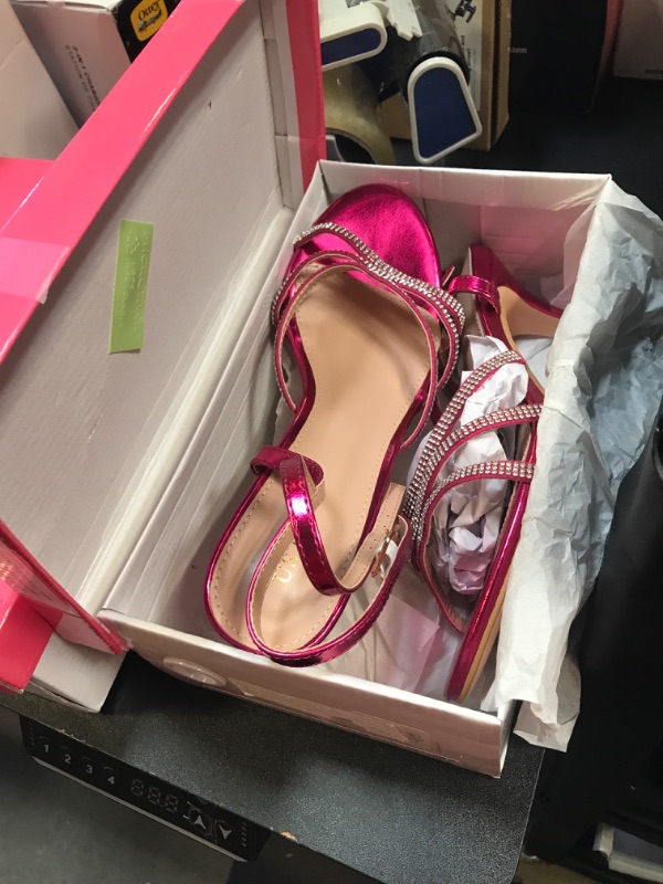 Photo 1 of allegra k pink heels size 9.5