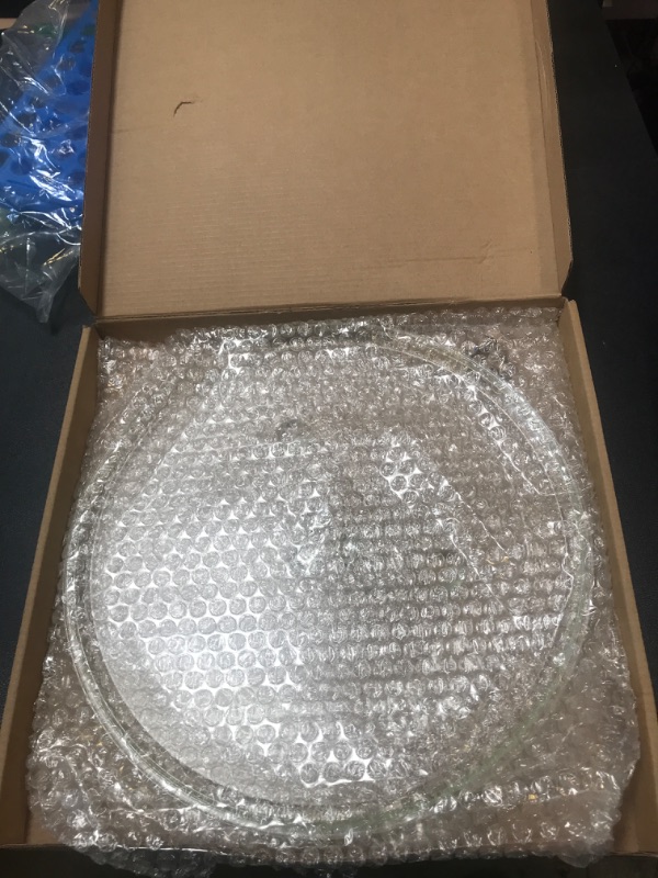 Photo 2 of 12.5" Microwave Glass Plate for GE, Frigidaire 12 1/2 inch Replacement Microwave Glass Plate