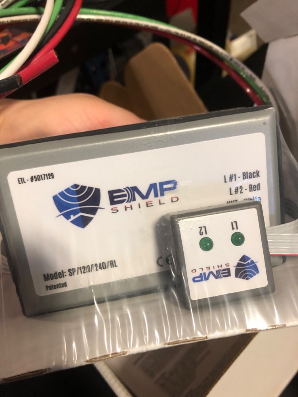 Photo 2 of – Home EMP & Lightning Protection + CME Defense for Flush Mounted Breaker Box (SP-120-240-RL/Concealed Model) Lightning, Solar Flare, and Surge Protection
