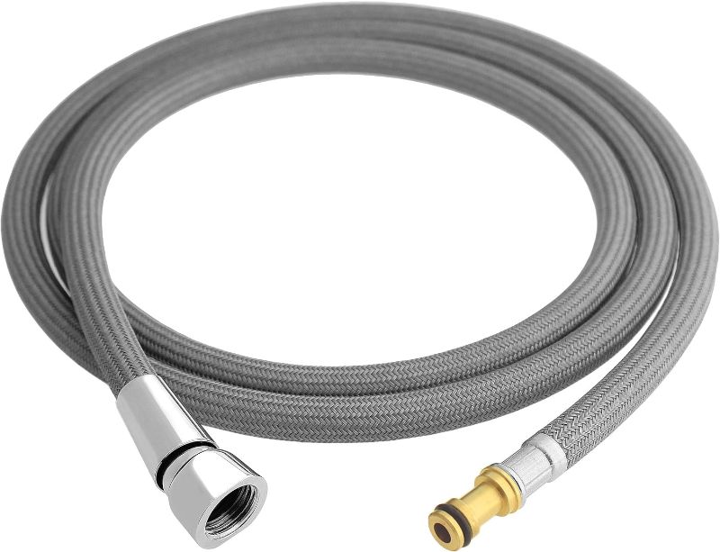 Photo 1 of 150259 Pull Down Hose Kit For Moen Faucet Replacement Part 150259 Hose, Moen Kitchen Faucet Replacement Part 187108, Reflex Moen Pull Down Hose, 68" Quick Connect Hose, Upgraded Ver.