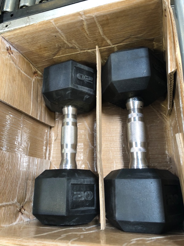 Photo 1 of CAP Barbell Coated Dumbbell Set |20lbs - 2 pcs 