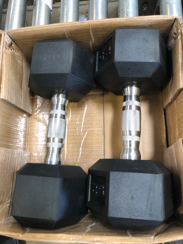 Photo 1 of CAP Barbell Coated Dumbbell Set 25lbs - 2 pcs 