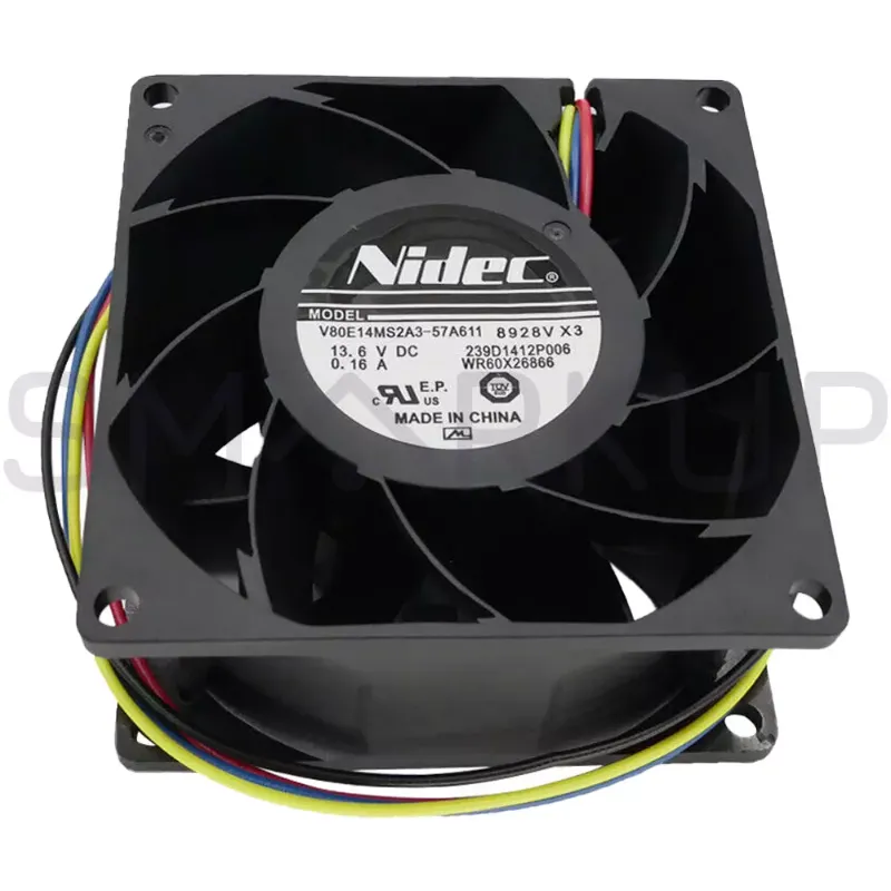 Photo 1 of  NIDEC V80E14MS2A3-57A611 GE Refrigerator Fan DC13.6V 0.16A