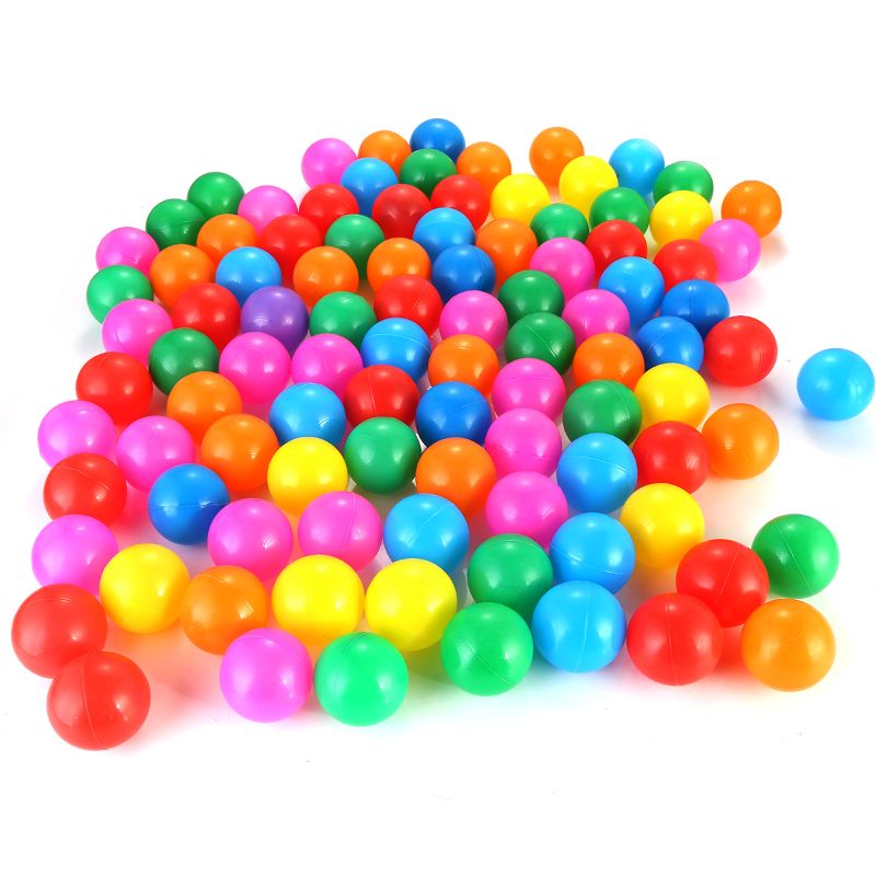 Photo 1 of  Ocean Balls  Colorful Funny Soft Plastic Ocean Ball Set Baby Kids Playing Tool
