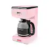 Photo 1 of 12 Cup Pink Drip Coffee Maker with Reusable Filter