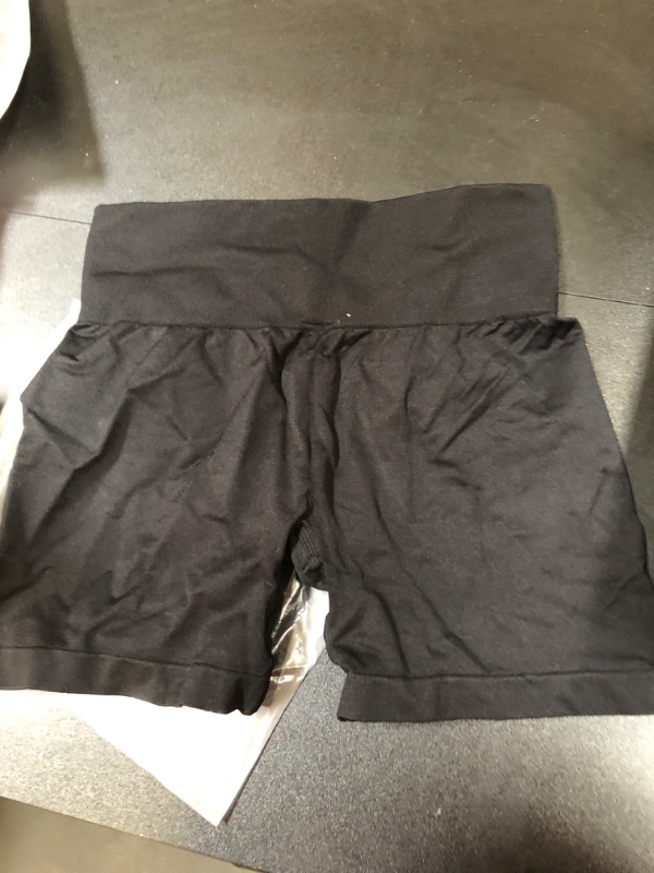 Photo 1 of WOMENS WORKOUT SHORTS BLACK LARGE