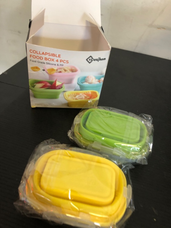 Photo 1 of 2Mini Collapsible Food Containers 