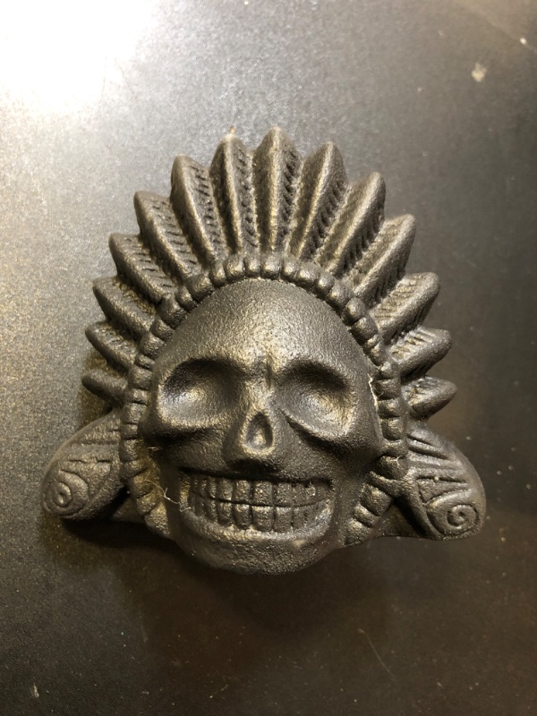 Photo 1 of Aztec Death Whistle Screaming Aztec Whistle Unleash Bone-Chilling Screams - Black