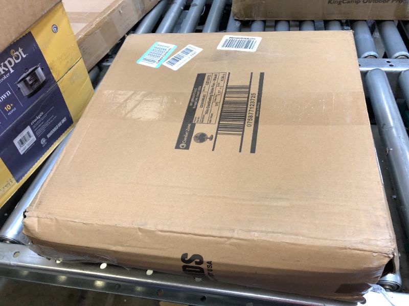 Photo 1 of Comfort Zone Oscillating Table Fan with Adjustable Tilt, Convenient Push Button Controls, Quiet, 16 inch, 3 Speed, Desk Fan, Airflow 15.75 ft/sec, Ideal for Home, Bedroom, Dorm & Office, CZ161BK Black