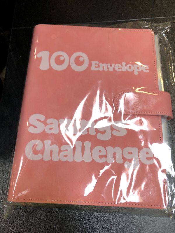 Photo 2 of 100 Envelopes Money Saving Challenge Binder, A5 Savings Challenges Book with Cash Envelopes, Savings Budget Binder for Budgeting and Saving $5050, Pink Light Pink