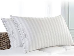 Photo 1 of Bed Pillows Standard Size Pillows Set of 2 Pack Feather Down Pillows for Side/Back Sleeper,28"x20"
