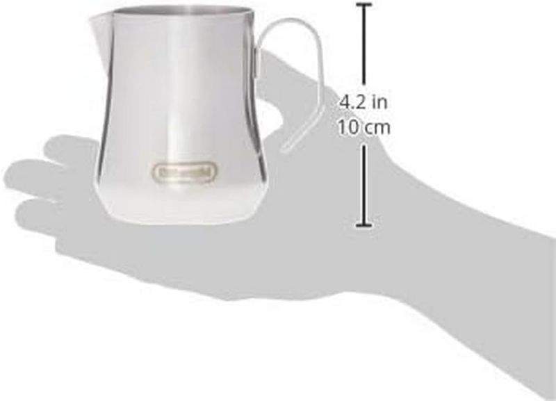 Photo 1 of  De'Longhi DLSC060 Milk Frothing Jug, 12 oz, Stainless Steel
