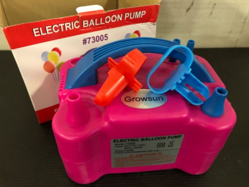 Photo 1 of  Electric Air Balloon Pump 
