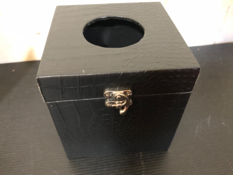 Photo 1 of  Modern Elegant Wood Tissue Box  