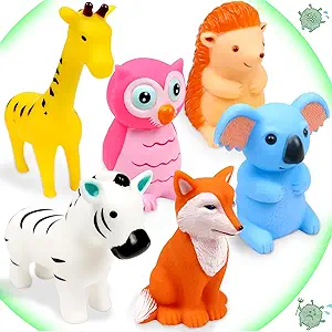 Photo 1 of 
DONGTOIZ No Hole Bath Toys for Babies and Toddler, Infant Bath Toys for Kids Ages 1-3, Animals Bathtub Toys for Babies 6-12-18 Months Gifts for 1 2 3 Year Old Boys Girl Birthday