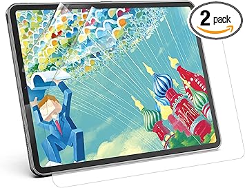 Photo 1 of [2 PACK] Paperfeel Screen Protector for iPad Pro 11 Inch, iPad Air 5/4 (10.9-Inch, 5th/4th Generation), XIRON Matte PET Screen Protector for Writing and Drawing, Anti-Glare Film