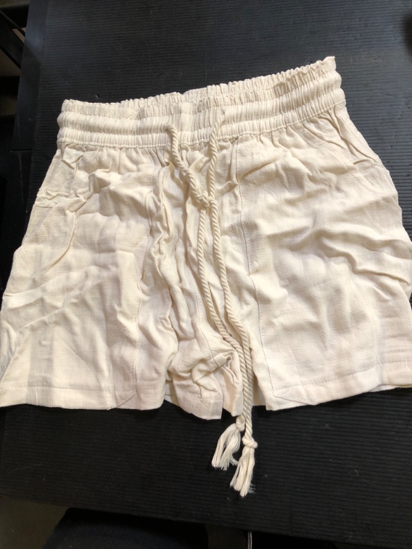 Photo 1 of  FLOWY DRAWSTRING SHORTS - SIZE SMALL 