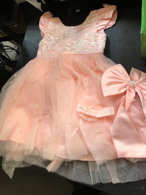 Photo 1 of  GIRLS TUTU DRESS- PINK - SIZE 110 