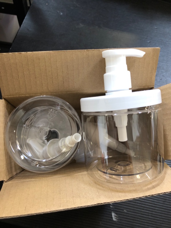 Photo 1 of  plastic pump dispenser - 2 pcs 