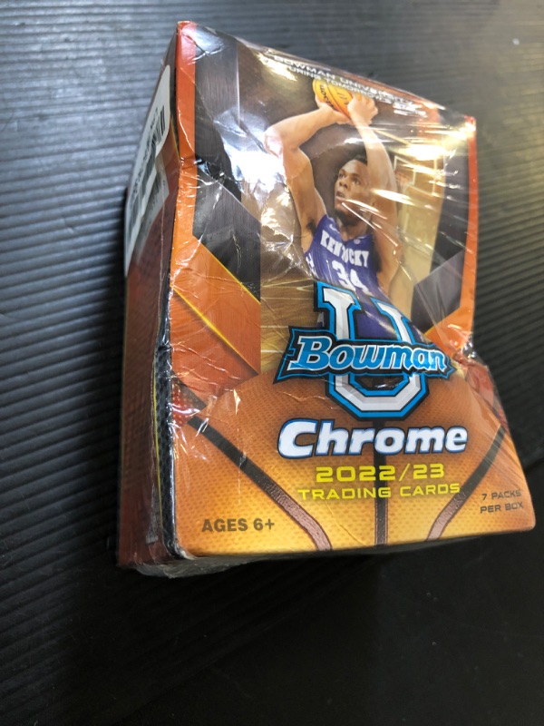 Photo 2 of 2022/23 Bowman University Chrome Basketball Value Box- NO RETURN 