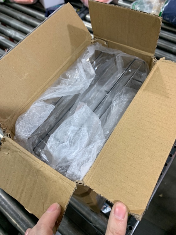 Photo 1 of spospo Stackable Water Bottle Organizer, Large Compartment Water Bottle Holder, 4 Tier Clear Water Bottle Organizer for Cabinet, Bottle Rack for Kitchen Organization and Storage - Hold 16 Bottles