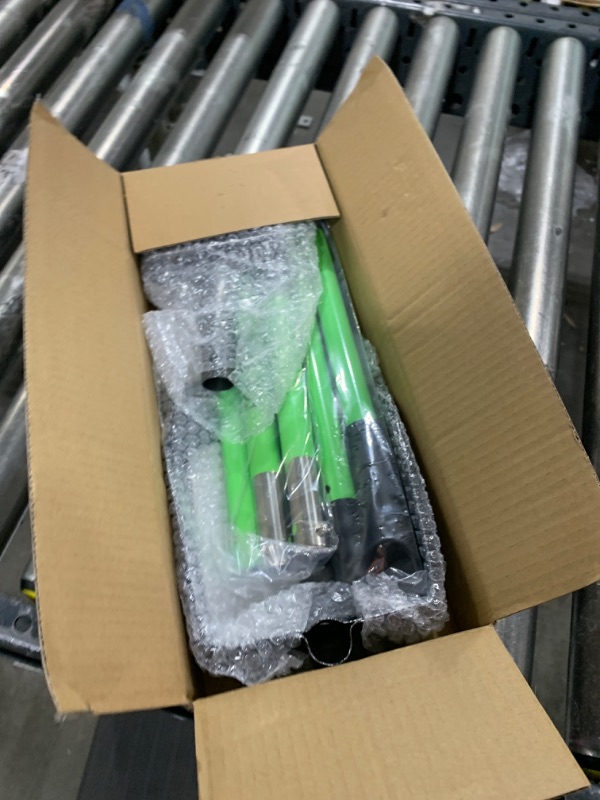 Photo 1 of MXF Pooper Scooper, Dog Pooper Scooper Long Handle Stainless Metal Tray and Rake Set for Medium Small Dogs Heavy Duty - Use on Grass, Dirt or Gravel - Pet Supplies (Green)