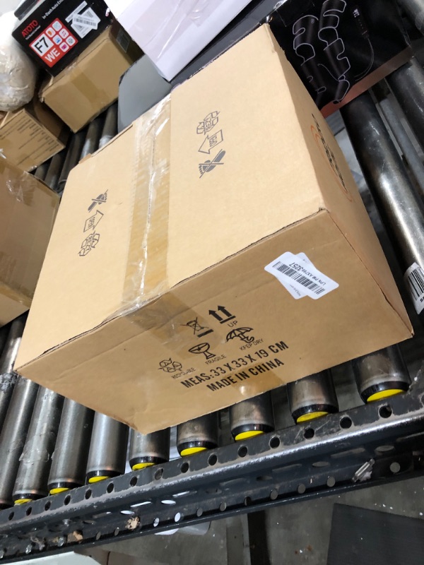 Photo 1 of FRIDEKO HOME Semi Flush Mount Ceiling Light Fixture - Upgraded Larger Hallway Light Fixtures Globe Glass Close to Ceiling Lamp Gold Modern Light fixtures Ceiling for Bedroom Bathroom Entryway Kitchen