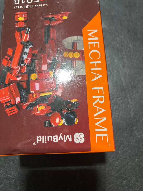 Photo 1 of MyBuild Mecha Frame Sci-Fi Series Rita 2 - Manga Inspired Robot Mech Building Set, Engaging Creative Play with Building Bricks, Collectible Figure 5018