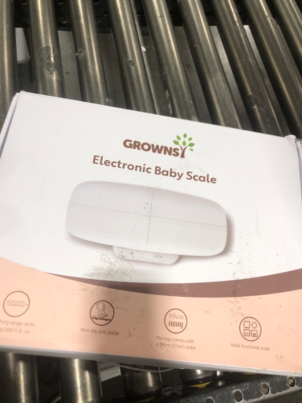 Photo 1 of Baby Scale, Multifunctional Baby Weight Scale, Pet Scale for Puppy, Cat, Adult Scale Up to 330lbs, Accurate Digital Scale with Hold Function, 27-inch Height Measurement, 5 Units, LED Screen