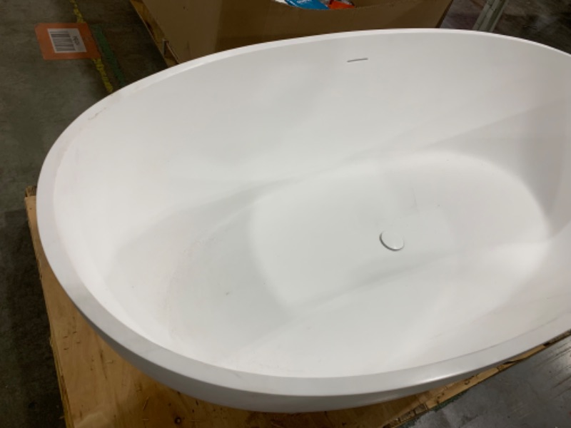 Photo 5 of 71" LARGE FULL SIZE BATHTUB WITH CENTER DRAIN