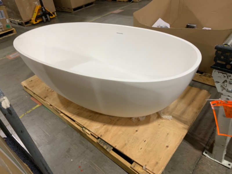 Photo 2 of 71" LARGE FULL SIZE BATHTUB WITH CENTER DRAIN