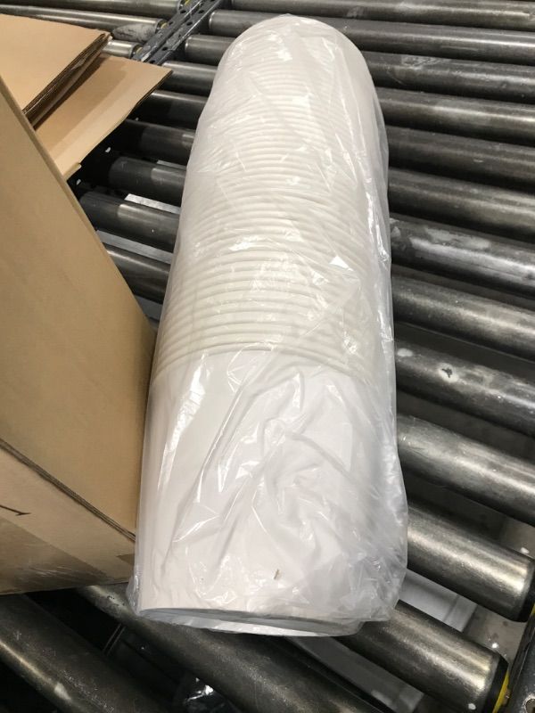 Photo 1 of Hoolerry 50 Pcs Disposable Paper Bucket White Cardboard Ice Bucket Bulk Ice Holder for Christmas Party Food Cooling Supplies (85 Oz/ 5.3 Lbs)