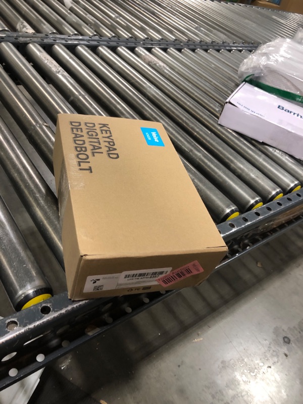 Photo 1 of Veise Fingerprint Door Lock with 2 Lever Handles - Keyless Entry Door Lock, Electronic Keypad Deadbolt & Front Door Lock Handle Sets, Auto Lock, Easy Installation, Oil Rubbed Bronze