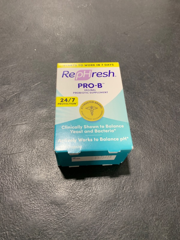 Photo 1 of Rephresh Pro-B Probiotic Supplement for Women, 30 Oral Capsules - EXP 02/2025
