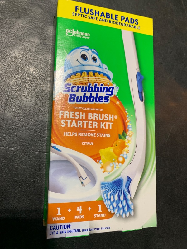 Photo 2 of Scrubbing Bubbles Fresh Brush Disposable Toilet Scrubber Kit