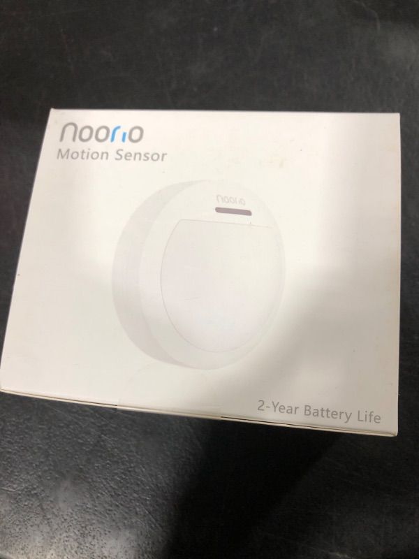 Photo 1 of Noorio H300 Motion Sensor Alarm for Home Security System, 120-degree/32-feet Detection Range with Siren/App Alerts, 2-Year Battery Operated Motion Detector, Requires Smart Hub to Work