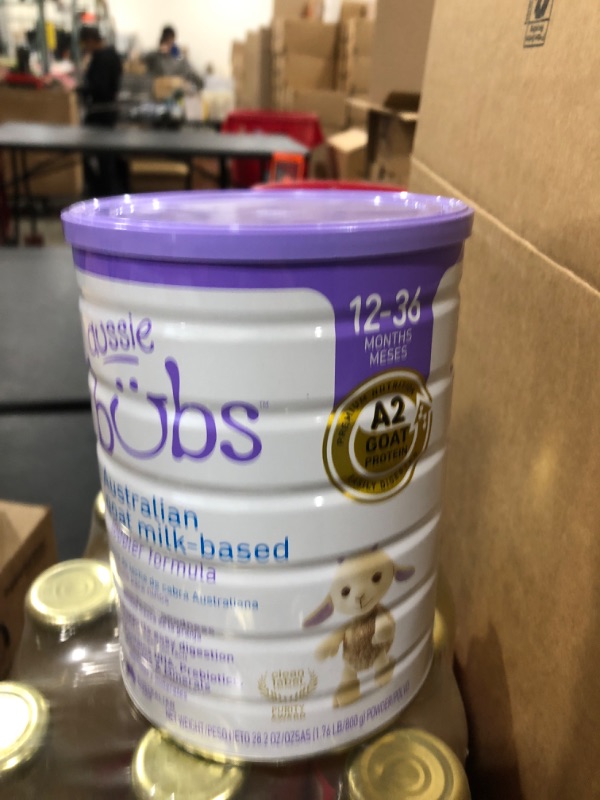 Photo 1 of Bubs Australian Goat Milk-Based Toddler Formula, For Kids 12-36 months, Made with Fresh Goat Milk, 28.2 oz BB: 10/15/25