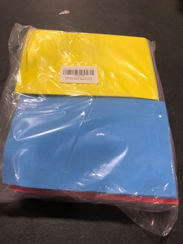 Photo 1 of Create Amazing Crafts Foam Sheets - 5.5x8.5 Inch 1.5mm Eva Color Craft Foam Papers for Preschoolers, Classroom, Scrapbooking, DIY, and Cosplay,12 Colors, 96Pcs, by Qidiwin