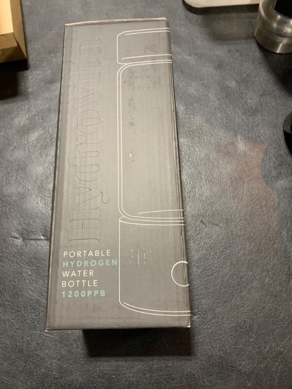 Photo 1 of Hydrogen Water Bottle - Portable and Rechargeable Hydrogen Generator for Rich Pure Water up to 1200ppb 14.2 oz - Ionizer & Purifier for Health Plus PEM SPE Technology with Type C Port