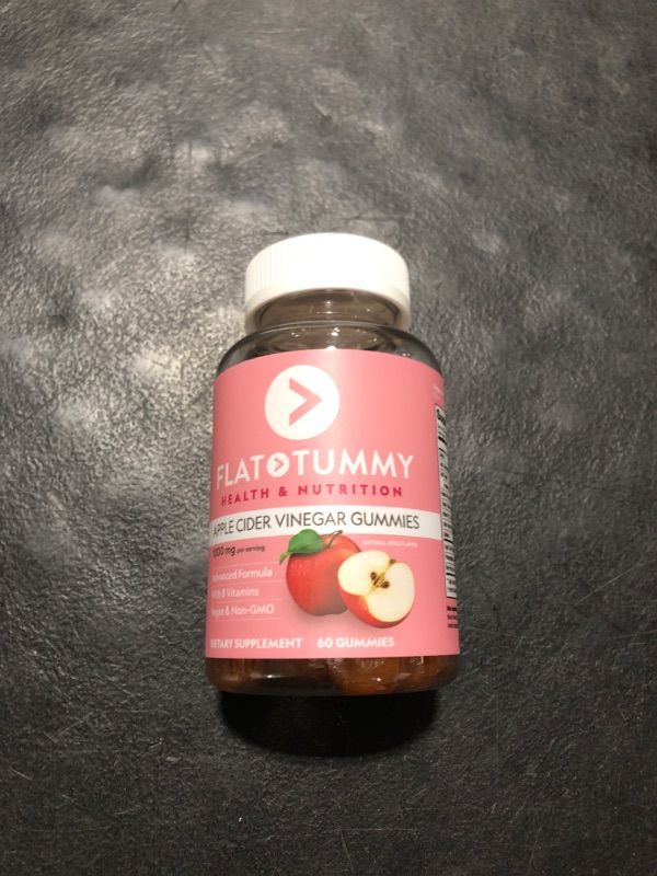 Photo 2 of Flat Tummy ACV Gummies - 60ct - EXP 01/2025