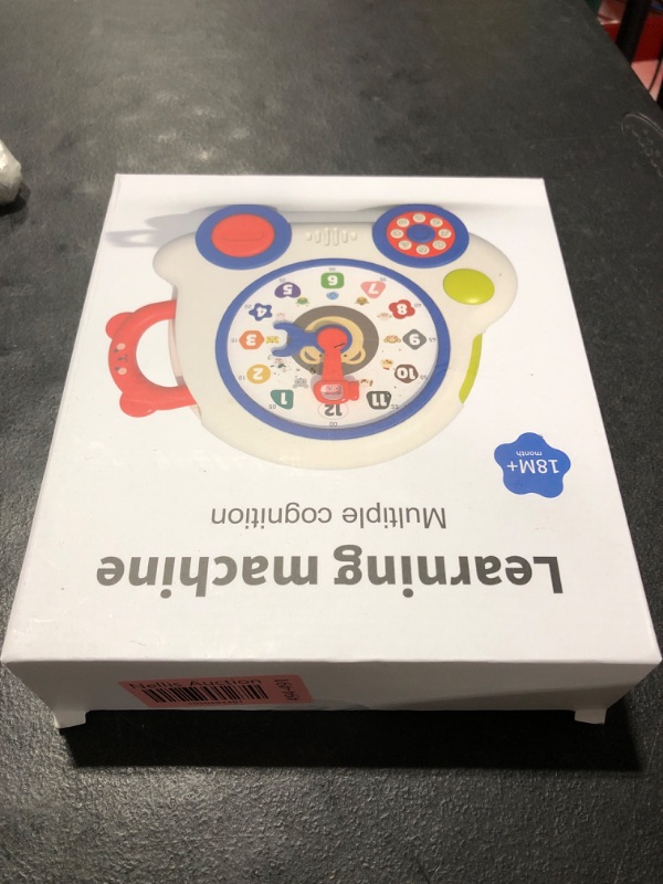 Photo 2 of COUOMOXA Learning Clock for Toddlers: Interactive Educational Toy with Montessori Principles - Sensory Clock for 1-3 Year Olds