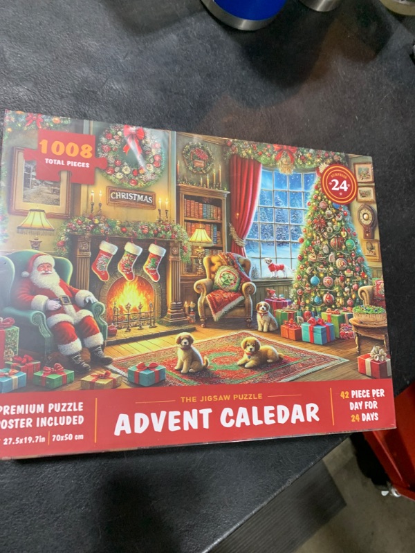 Photo 1 of INACORN Advent Calendar 2024 Kids - Christmas Advent Calendar Jigsaw Puzzle- Surprise Toys for Boys and Girls - Advent Puzzles for Adults 2024