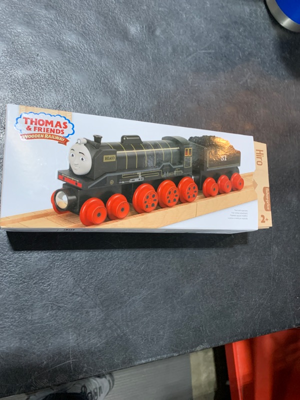 Photo 2 of Fisher Price Thomas and Friends Wooden Railway, Hiro Engine and Coal-Car