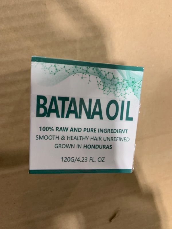 Photo 2 of Raw Batana oil for Hair Growth, Natural Cold Press Extraction Method | Rich in Vitamin E, Organic 100 Percent Pure Unrefined,Scalp Care Hair for Men & Women (1PC 4.23 oz) EXP-03/07/2027