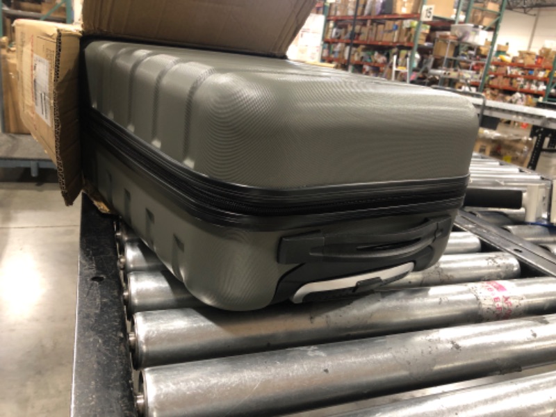 Photo 2 of Wrangler Hardside Spinner Luggage, Olive, Carry-On 20-Inch