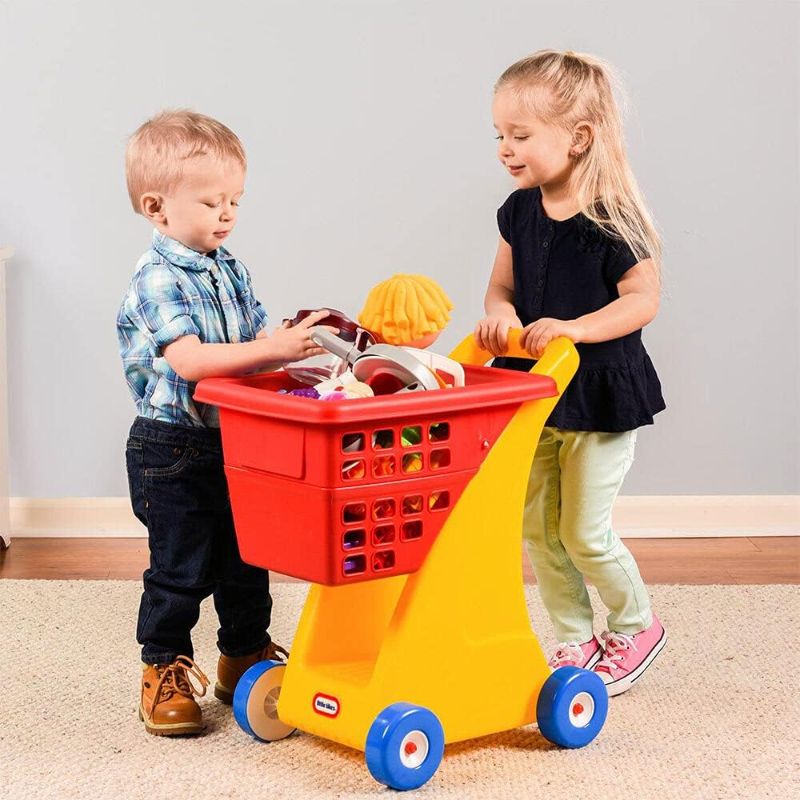 Photo 1 of Little Tikes Shopping Cart - Yellow/Red
