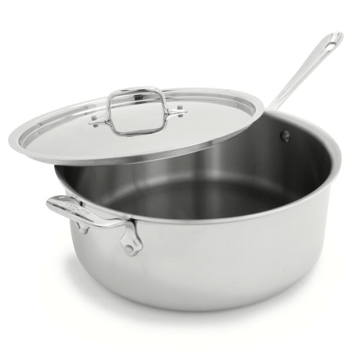 Photo 1 of All-Clad D3 Stainless Steel Deep Saut Pan
